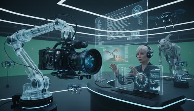 AI w produkcji filmowej: jak zmienia proces tworzenia filmów