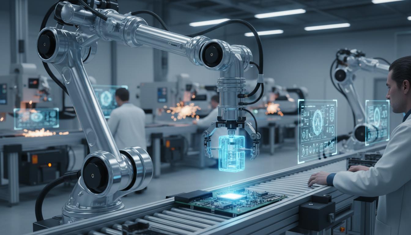 Jak AI zmienia produkcję przemysłową: praktyczny przewodnik