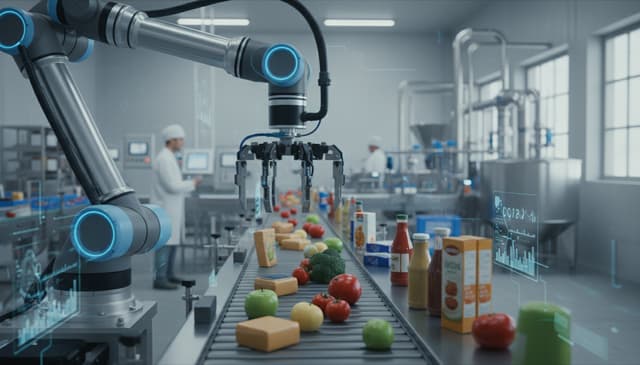 AI w przemyśle spożywczym: praktyczny przewodnik dla firm