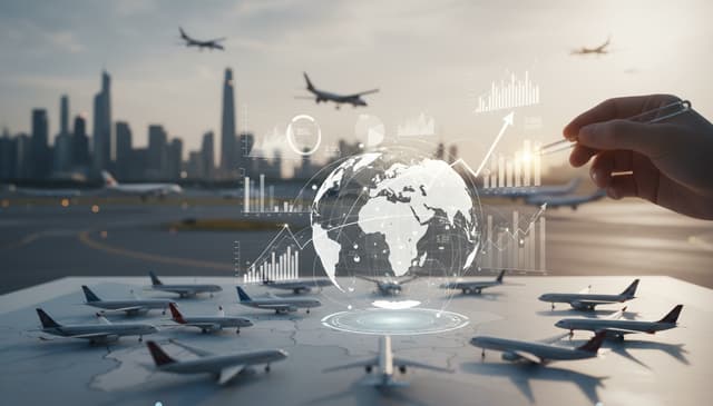 Analiza rynek lotniczy: 9 sił, które zmieniają bilety
