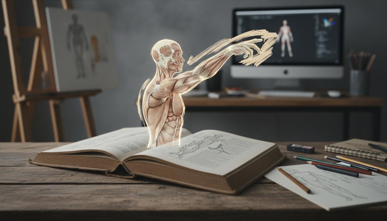 Anatomia dla artystów online: praktyczny przewodnik krok po kroku