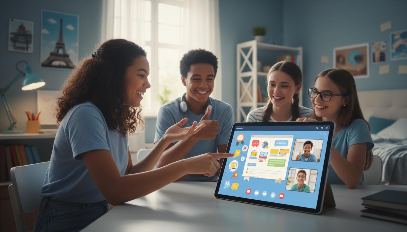 Angielski dla młodzieży online: praktyczny przewodnik nauki języka