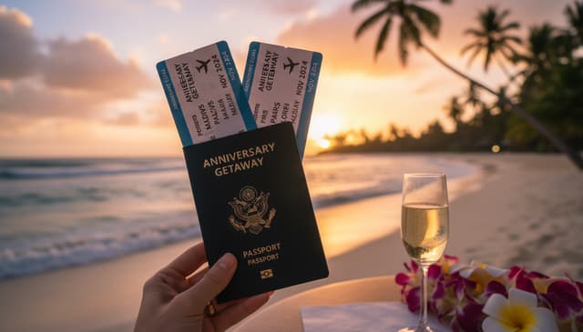 How to find the best anniversary trip flights for your special getaway