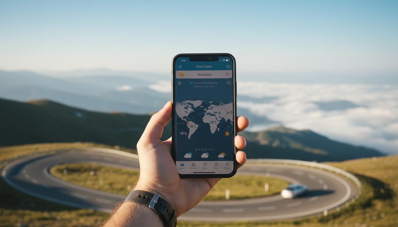 Aplikacja do prognozy pogody w podróży: praktyczny przewodnik
