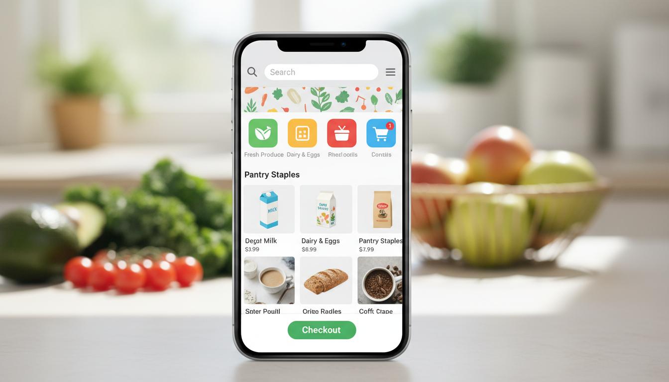 Aplikacja do zamawiania zakupów spożywczych: praktyczny przewodnik