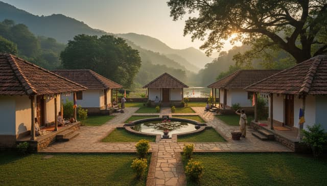 Complete Guide to Ashram Accommodation for Mindful Travelers