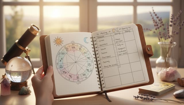 Astrologiczne podejście do planowania dnia: praktyczny przewodnik