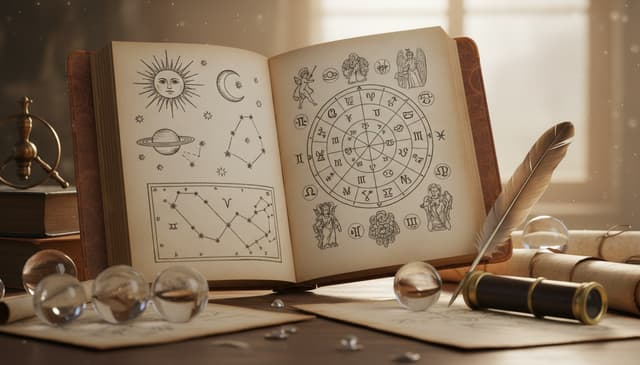 Astrologiczne pytania i odpowiedzi: przewodnik po podstawach astrologii