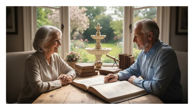 Astrologische Beratung für Rentner: ein praktischer guide für den neuanfang