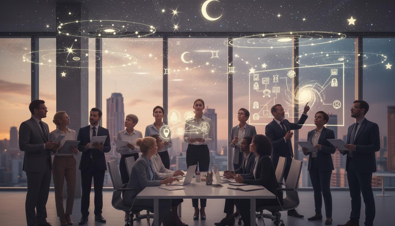 Astrologische Unterstützung für Berufstätige: ein Praktischer Guide