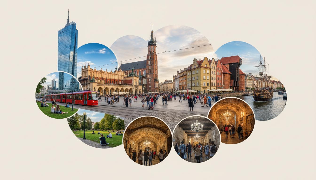Atrakcje miejskie w Polsce: przewodnik po najciekawszych miejscach
