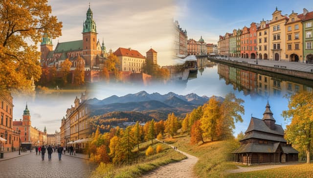 Atrakcje turystyczne Polska jesienią: gdzie warto się wybrać?