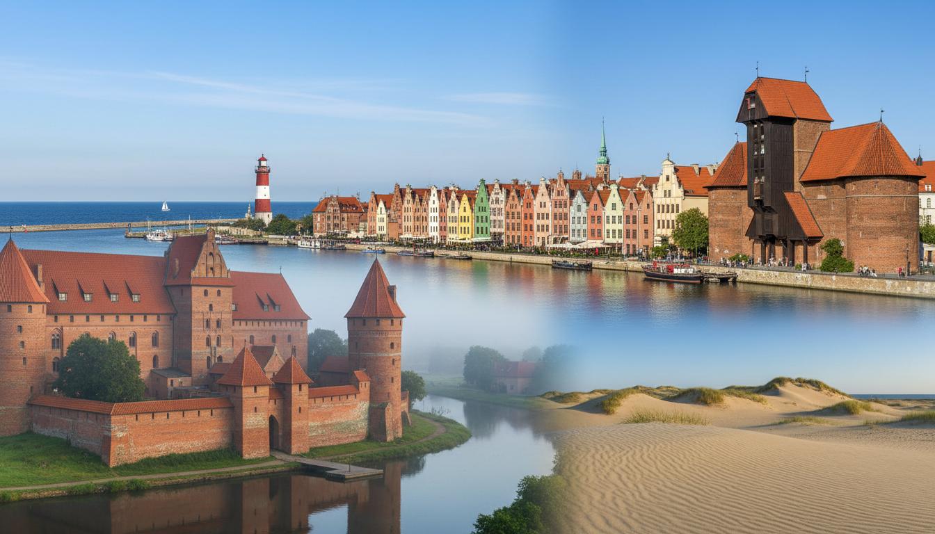 Atrakcje turystyczne Polska północna: przewodnik po najciekawszych miejscach
