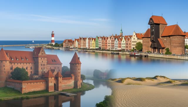 Atrakcje turystyczne Polska północna: przewodnik po najciekawszych miejscach