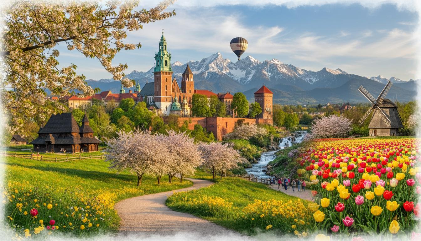 Atrakcje turystyczne Polska wiosną: najlepsze miejsca na wycieczkę