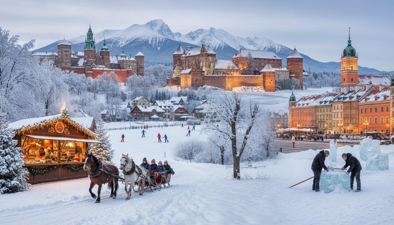 Atrakcje turystyczne Polska zimą: przewodnik po najciekawszych miejscach