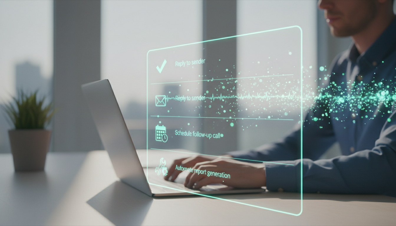 Automatic Email Action Items Are Your Next Coworker, Not a Tool