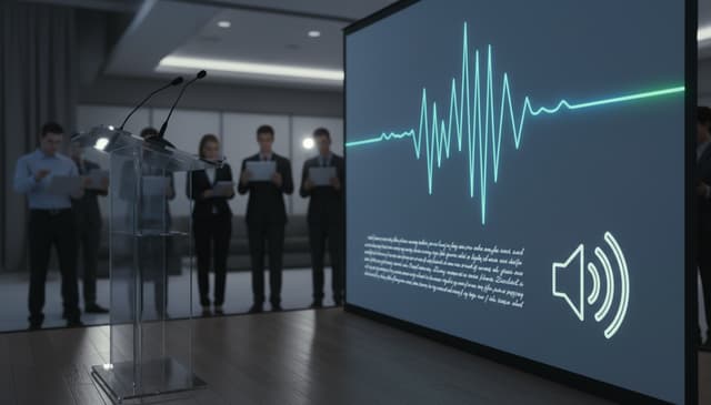 Automatyczna transkrypcja prezentacji: jak usprawnić pracę ze skryba.ai