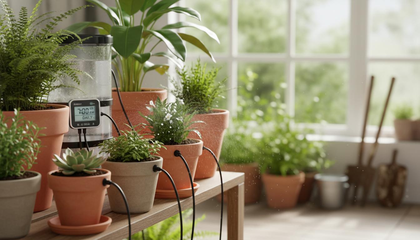 Automatyczne nawadnianie roślin doniczkowych: praktyczny przewodnik
