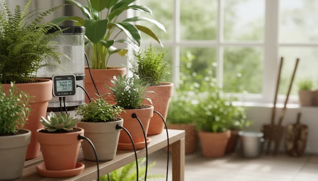 Automatyczne nawadnianie roślin doniczkowych: praktyczny przewodnik