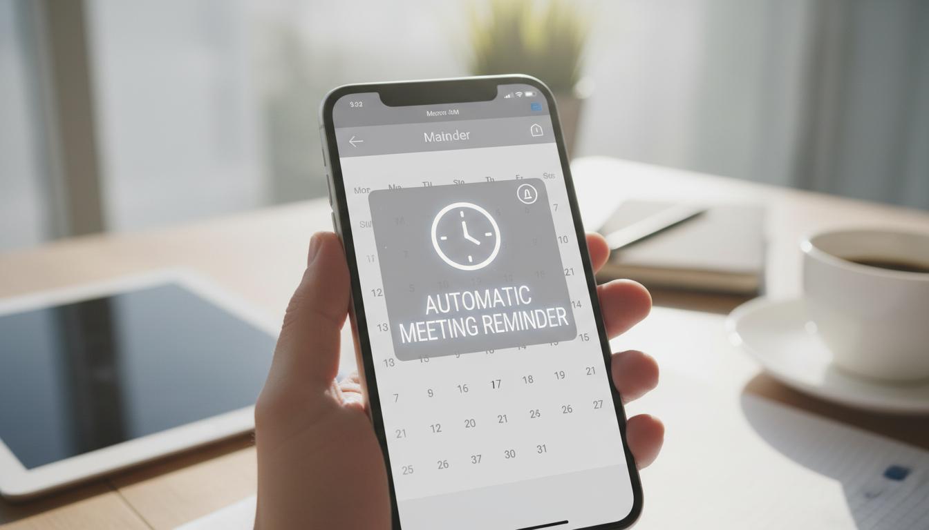 Automatyczne przypomnienia o spotkaniach: praktyczny przewodnik