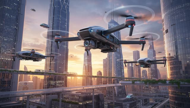 Autonomiczne drony AI: jak działają i jakie mają zastosowania