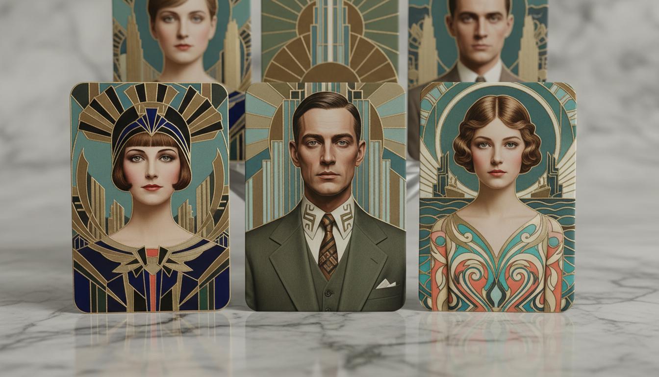 Avatary inspirowane stylem Art Deco: przewodnik po eleganckim designie