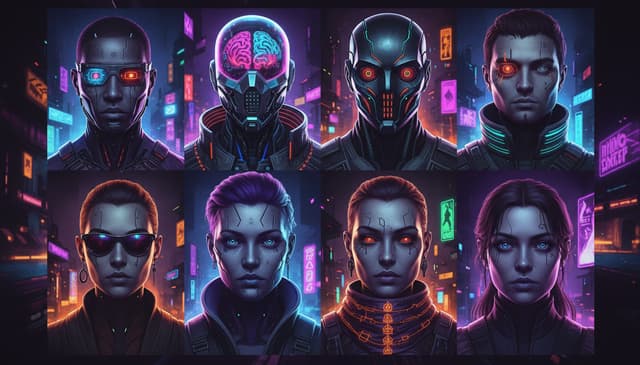 Avatary inspirowane stylem cyberpunk: przewodnik po trendzie 2024