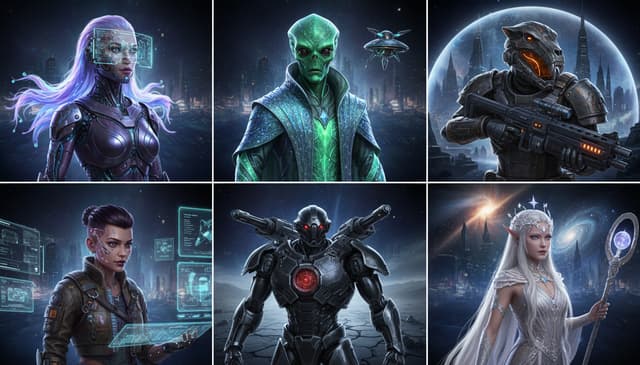 Avatary inspirowane stylem sci-fi: przewodnik po nowoczesnych profilach