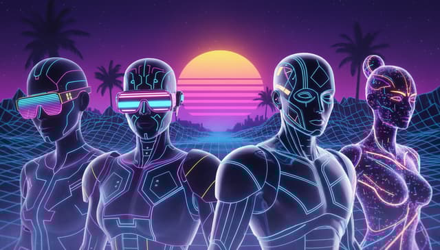 Avatary inspirowane stylem synthwave: przewodnik po trendzie 2024