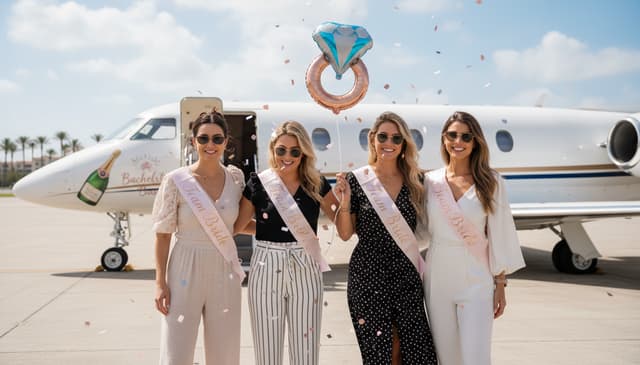 Bachelorette Flights: Planning the Perfect Trip for Your Bridal Party