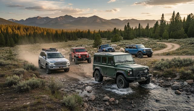 Best 4wd Vehicles: Practical Guide to Top Models in 2024