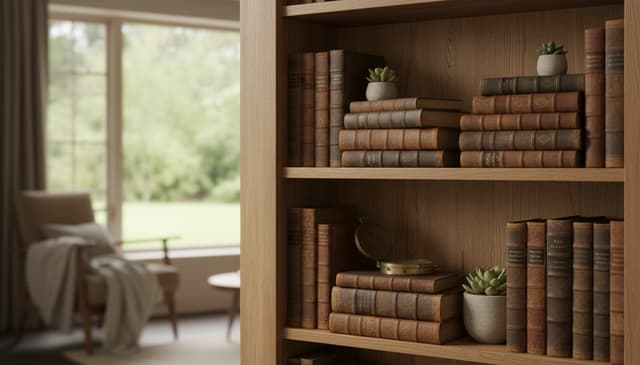 Biblioteczka: praktyczny przewodnik po organizacji i wyborze książek