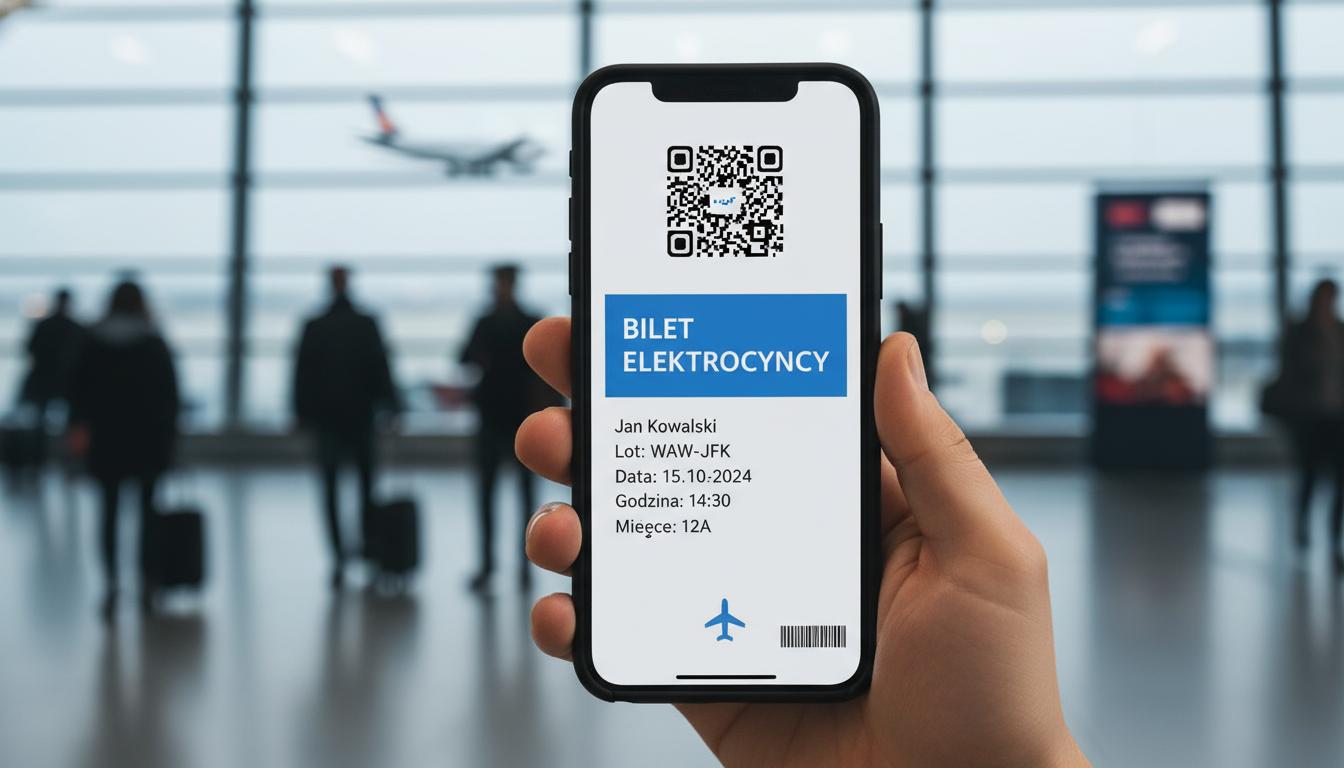 Bilet elektroniczny: praktyczny przewodnik po nowoczesnych lotach