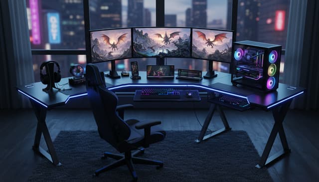 Biurko gamingowe: praktyczny przewodnik po wyborze idealnego modelu