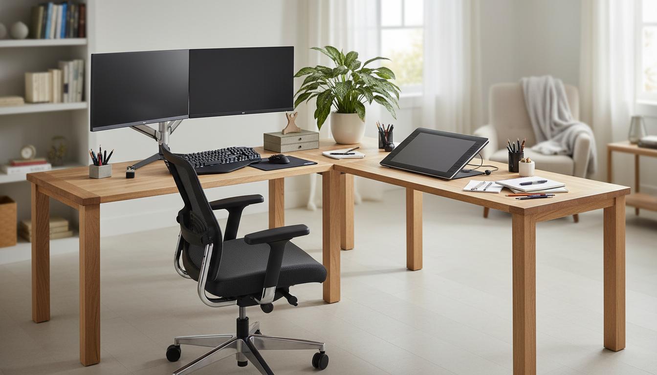 Biurko narożne: praktyczny przewodnik po wyborze i aranżacji