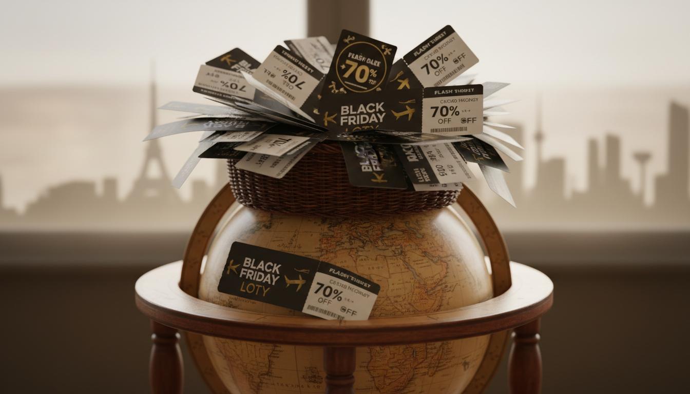 Black Friday loty: jak znaleźć najlepsze oferty na podróże?