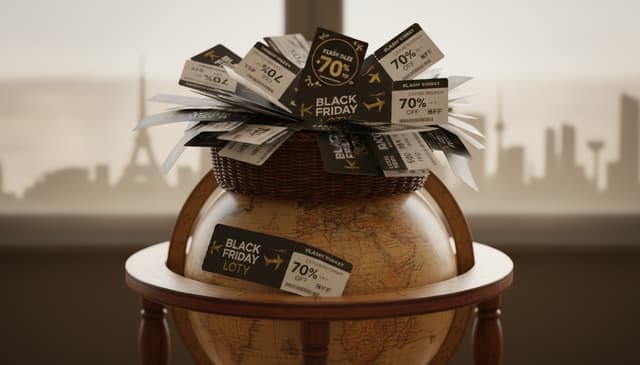 Black Friday loty: jak znaleźć najlepsze oferty na podróże?