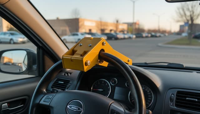 Blokada kierownicy: praktyczny przewodnik po zabezpieczeniach auta
