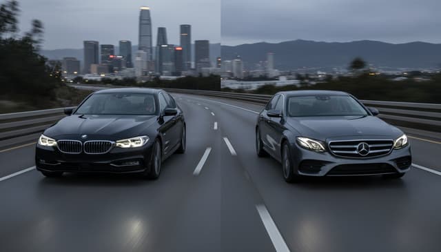 BMW 5 Series Vs Mercedes E Class: Comprehensive Comparison 2024