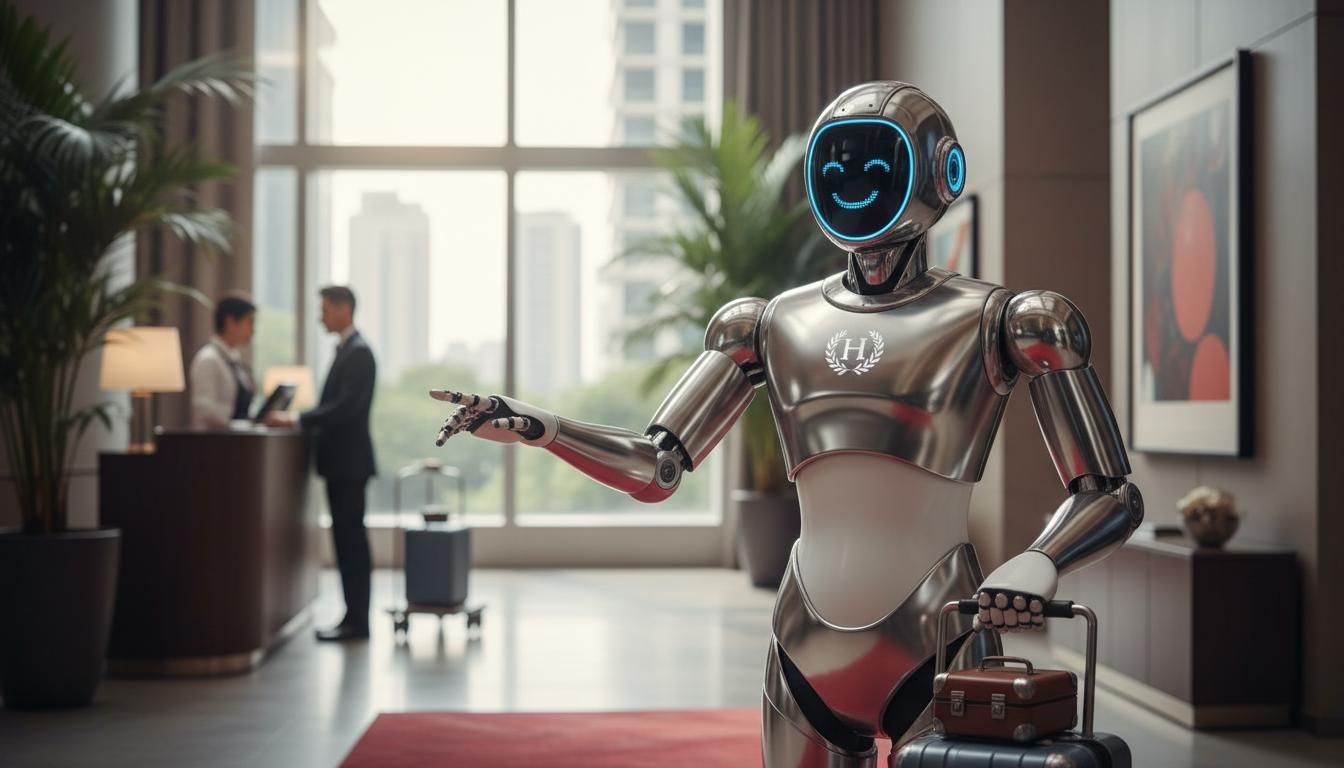 Boty obsługujące hotele: jak usprawniają pracę branży hotelarskiej