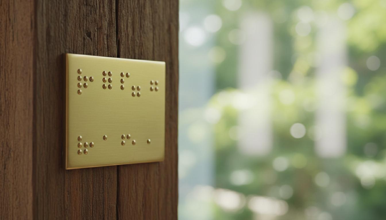 The Future of Braille Signage in Accessible Design and Technology
