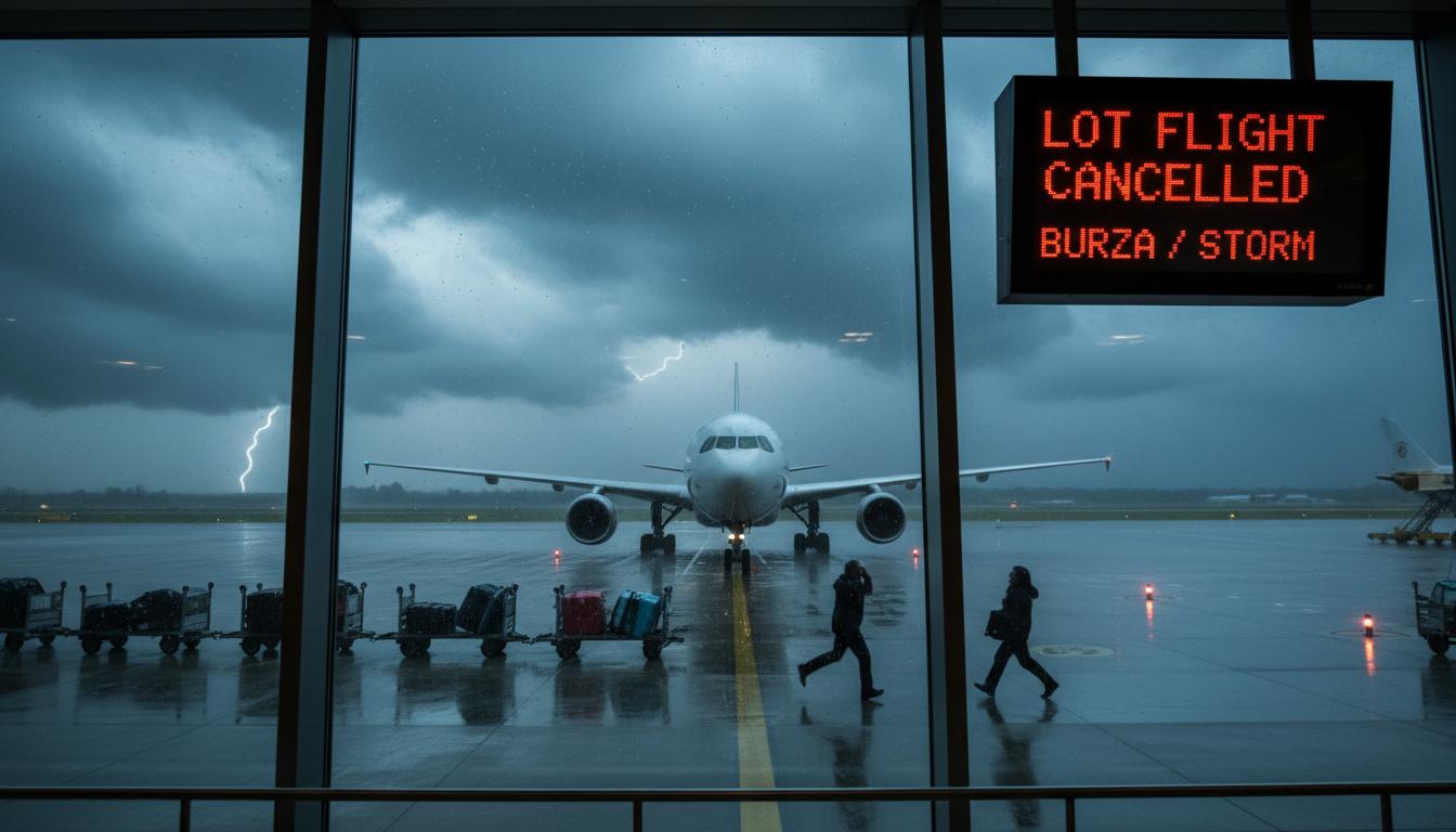 Burza lot odwołany: co zrobić i jak przygotować się na zmiany?