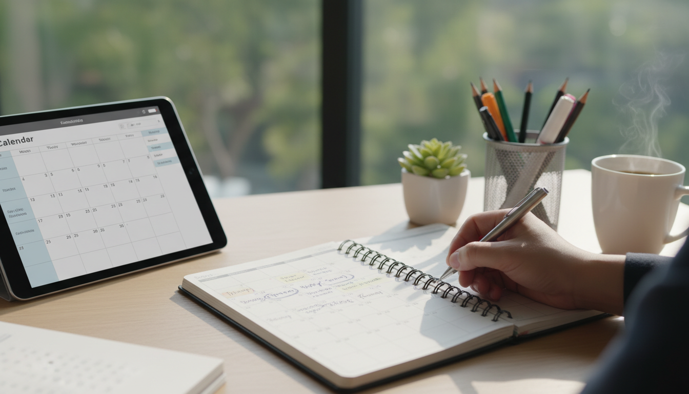 Calendar Management That Prevents Burnout, Not Just Chaos