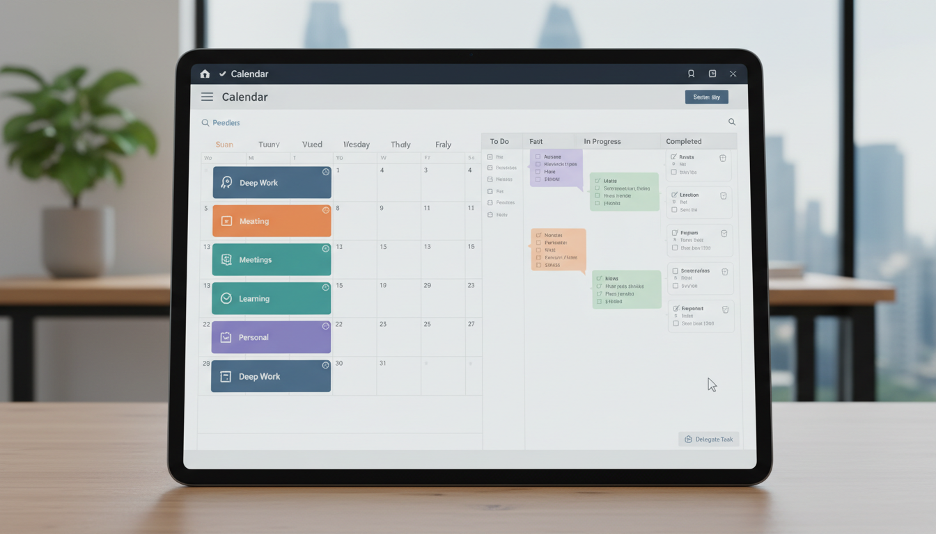 Calendar Software for Productivity That Won’t Burn You Out