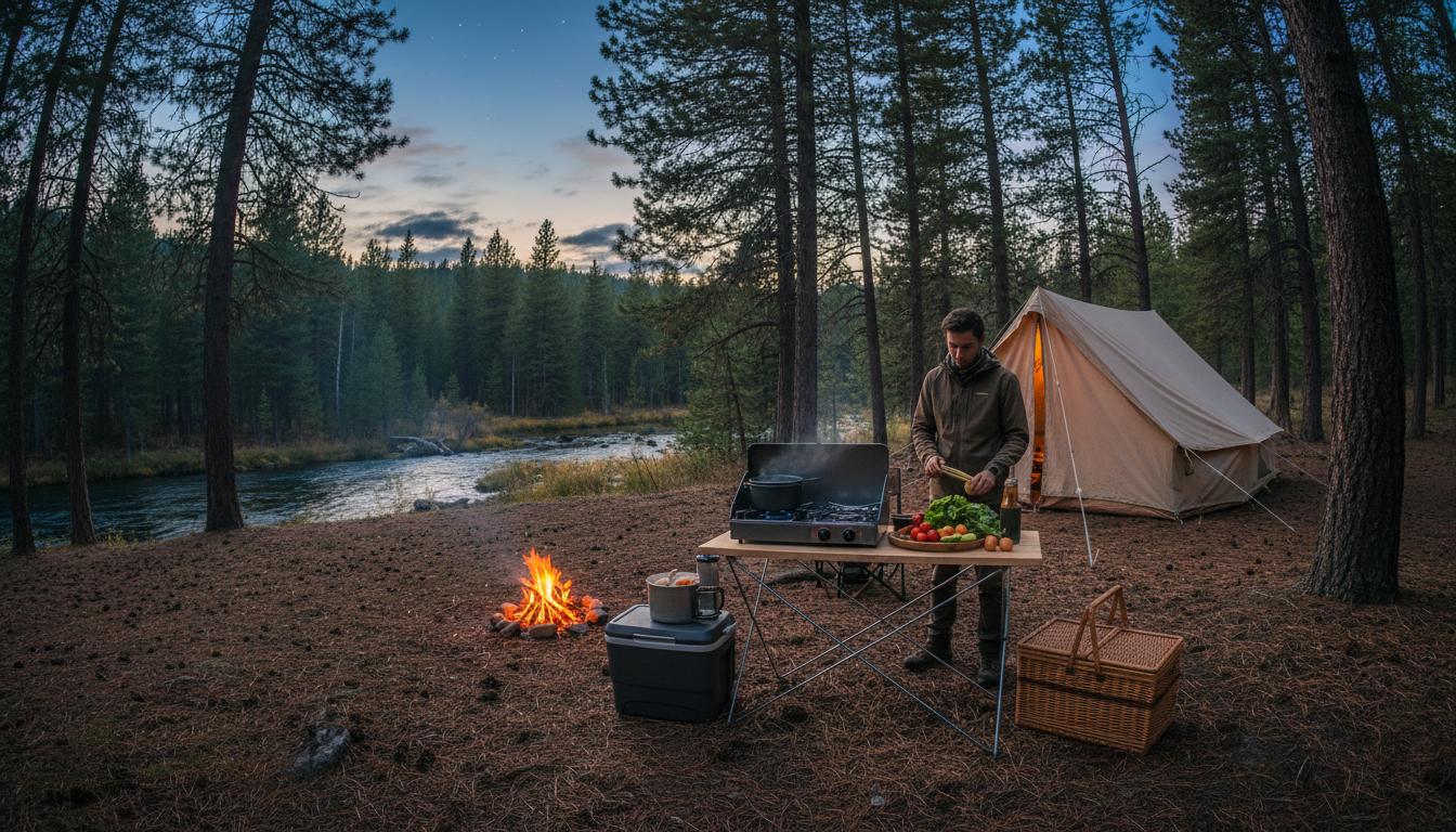 Camping z kuchnią: praktyczny przewodnik po wygodnym gotowaniu na biwaku