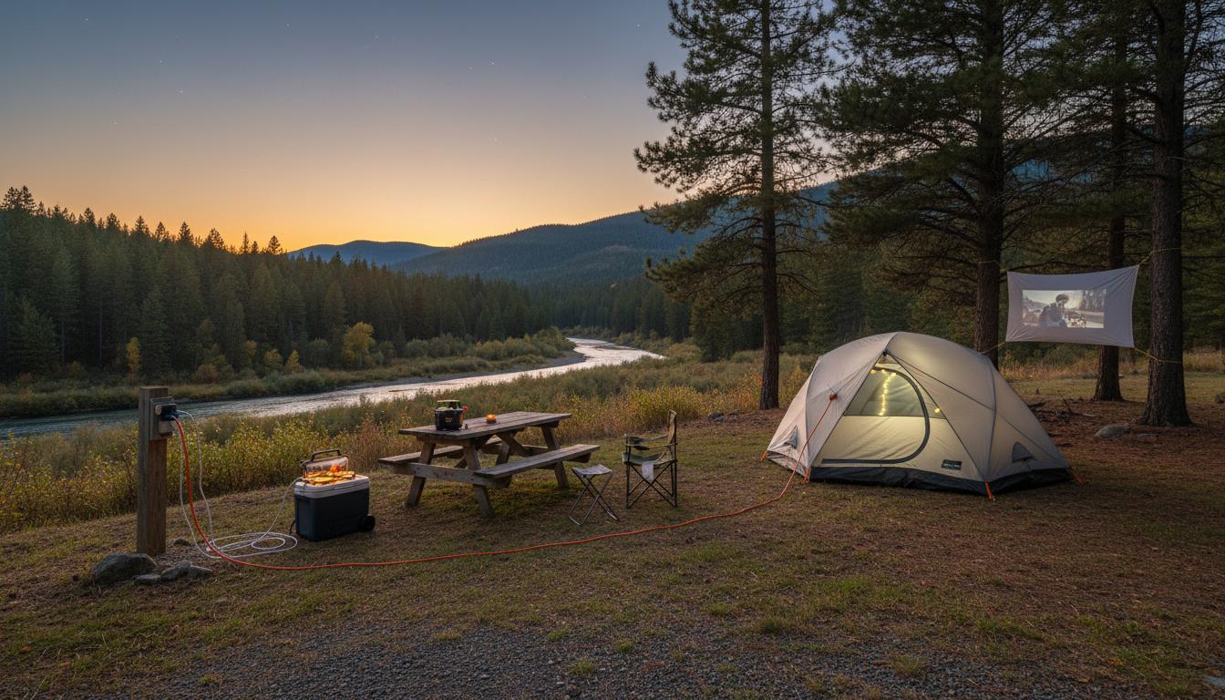 Camping z prądem: praktyczny przewodnik po nowoczesnym biwakowaniu