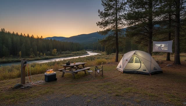 Camping z prądem: praktyczny przewodnik po nowoczesnym biwakowaniu