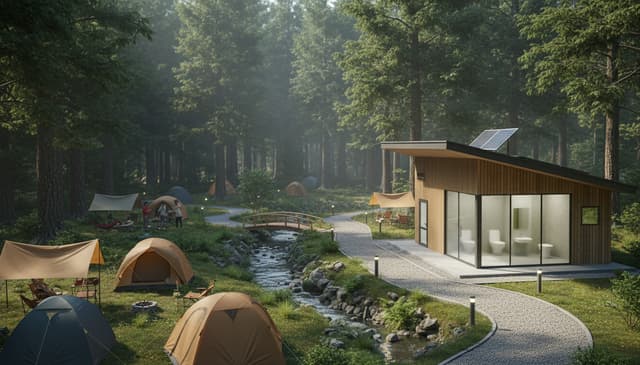 Camping z sanitariatami: praktyczny przewodnik dla komfortowego wypoczynku