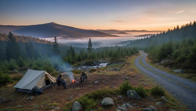 Praktyczny przewodnik po campingu w Beskidach